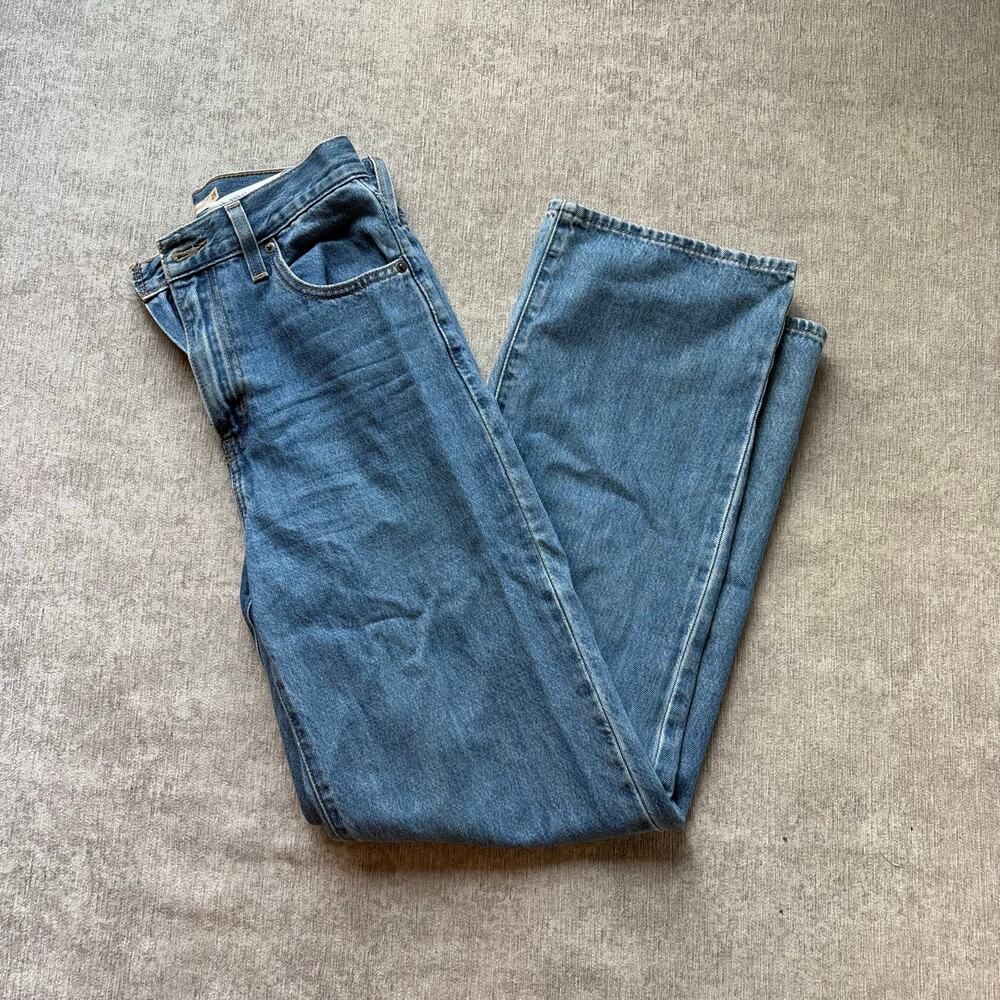Denim Straight Leg Jeans for Women